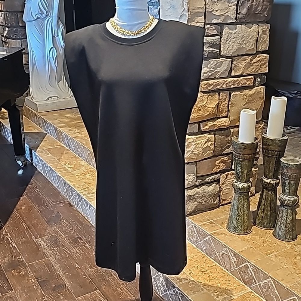 Black sleeveless dress by Rachel Zoe size large - Picture 2 of 8